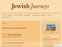 Tablet Screenshot of jewishjourneys.info